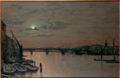 London Bridge by John Atkinson Grimshaw